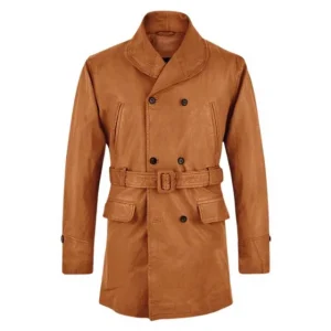 Le manteau en cuir véritable de Brad Pitt dans Légendes d'automne