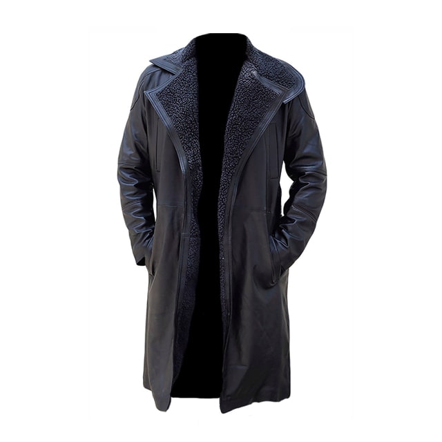 Manteau en cuir véritable Blade Runner 2049