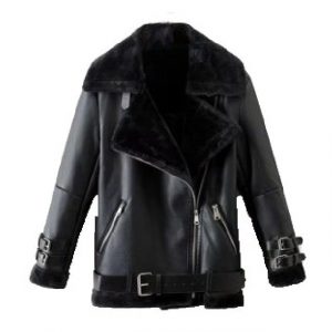 Veste aviateur en cuir véritable Locke & Key Dodge
