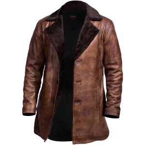 Cappotto in pelle Wade Fur