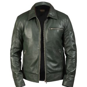 Giacca in pelle Morris Biker