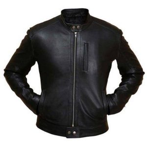 Giacca in pelle di pecora Onyx