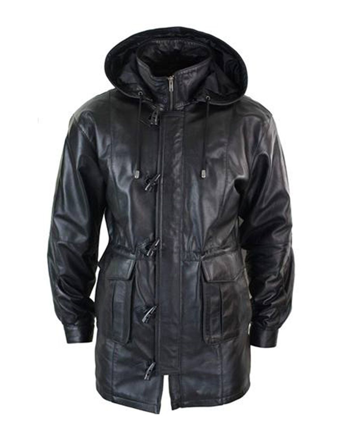 Manteau long à capuche Joseph