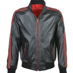 Giubbotto in pelle Bravo Bomber