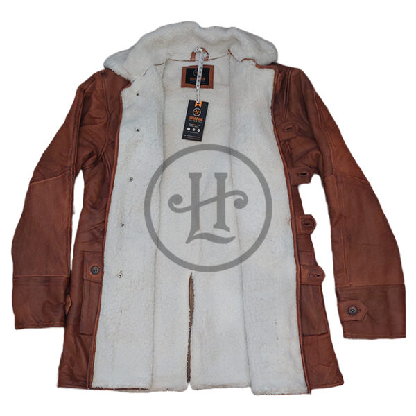 Manteau d'hiver en peau de mouton Dark Knight Rises (4)