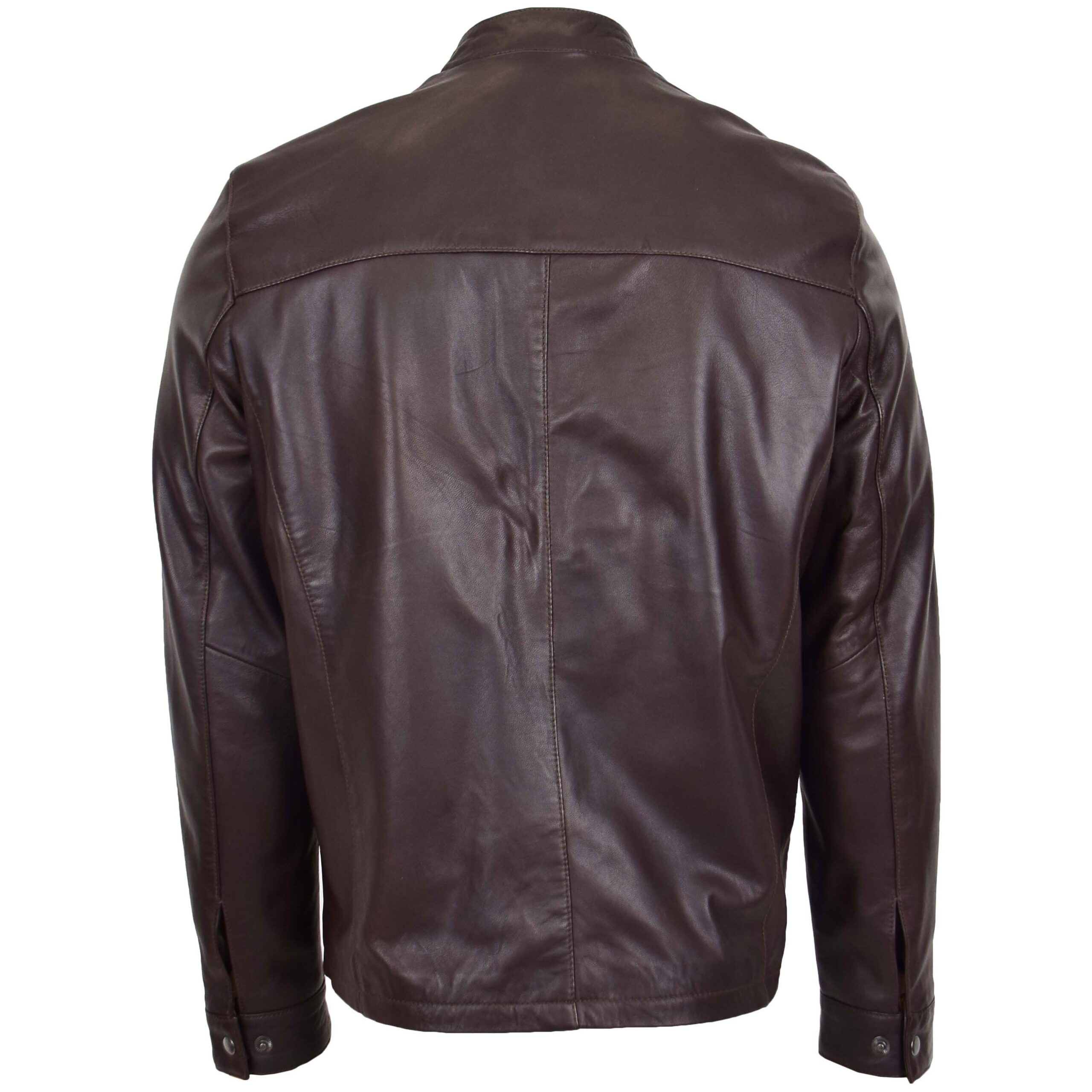 BUNERI Cuir Paul Marron Col Montant II – Image 2