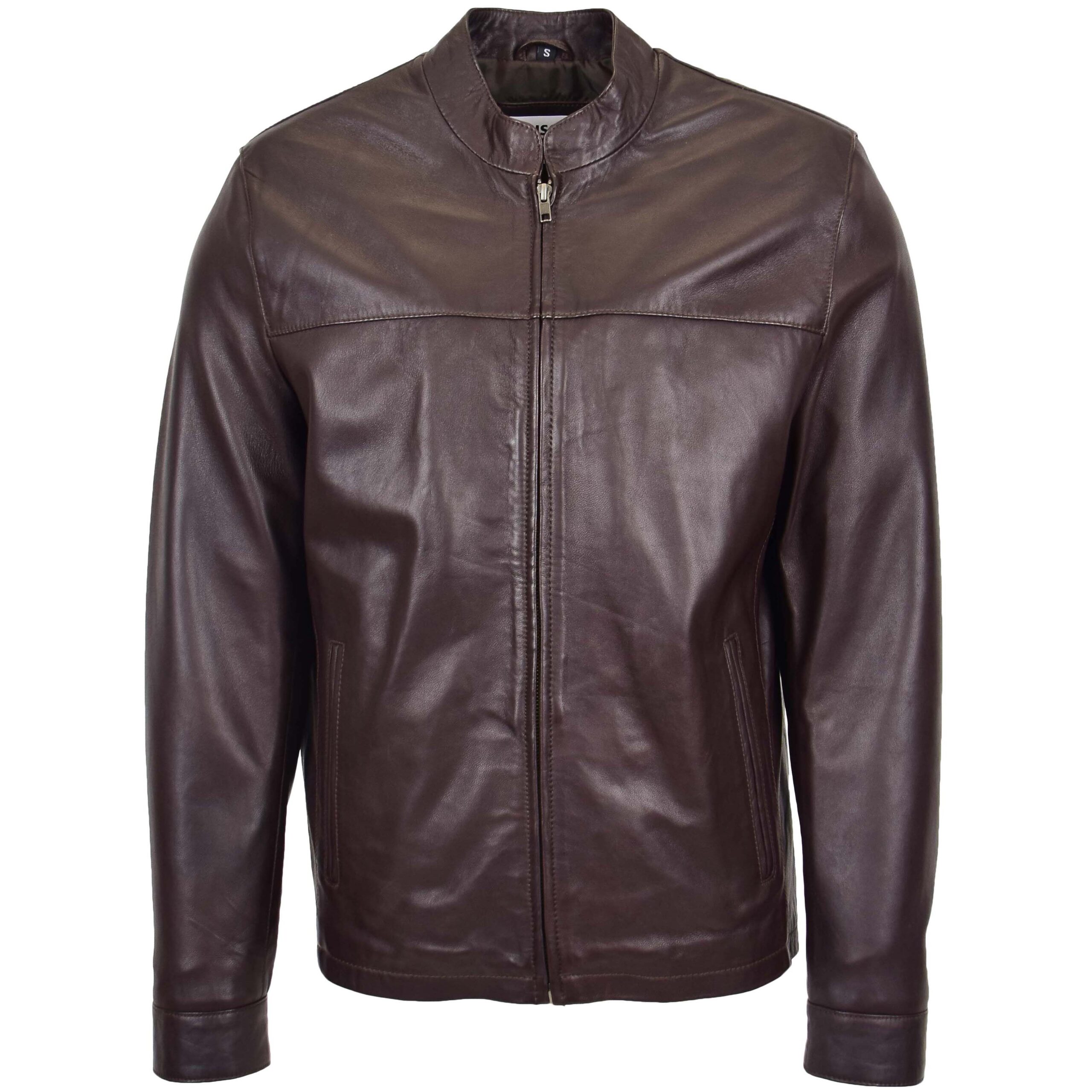 BUNERI Cuir Paul Marron Col Montant II – Image 3