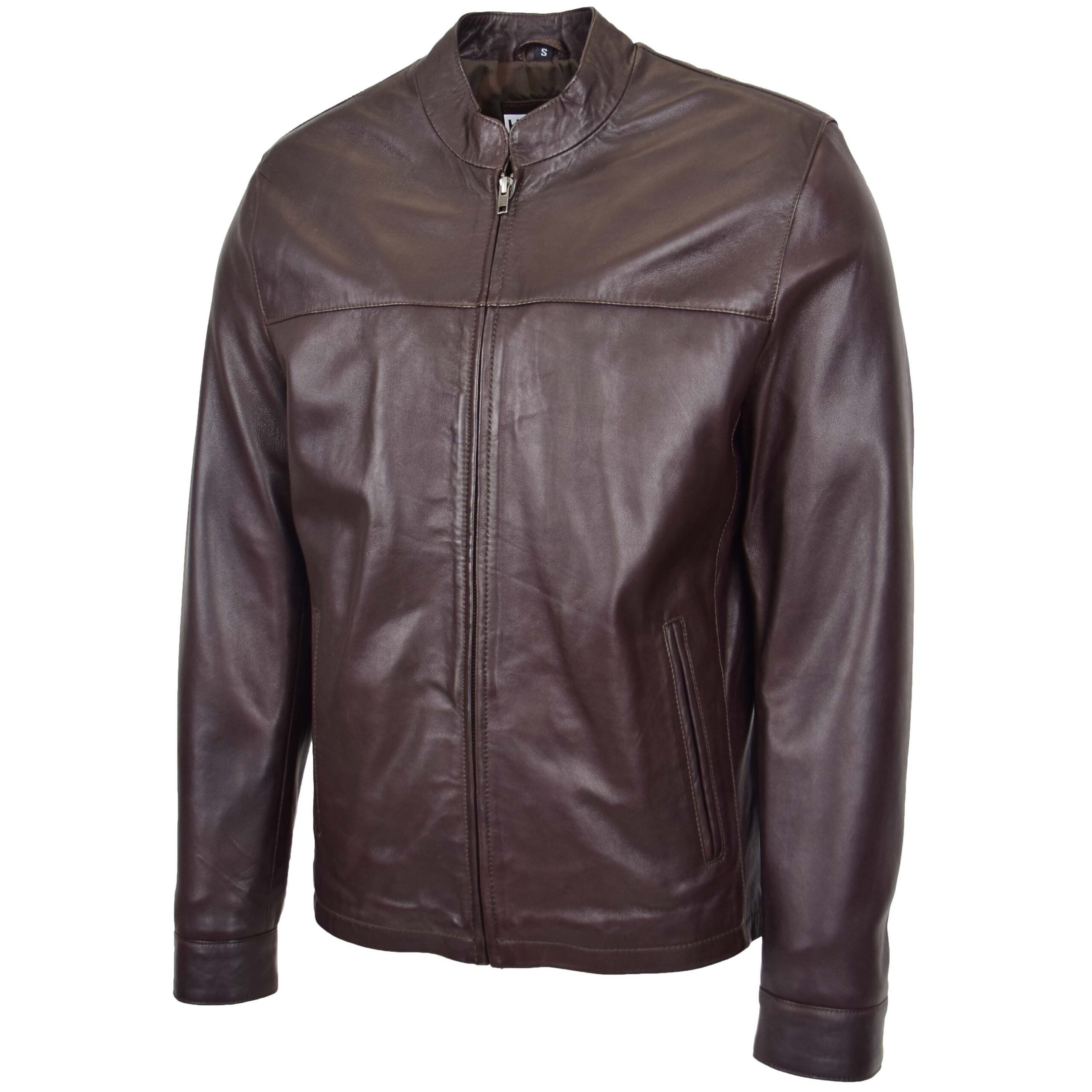 BUNERI Cuir Paul Marron Col Montant II – Image 4