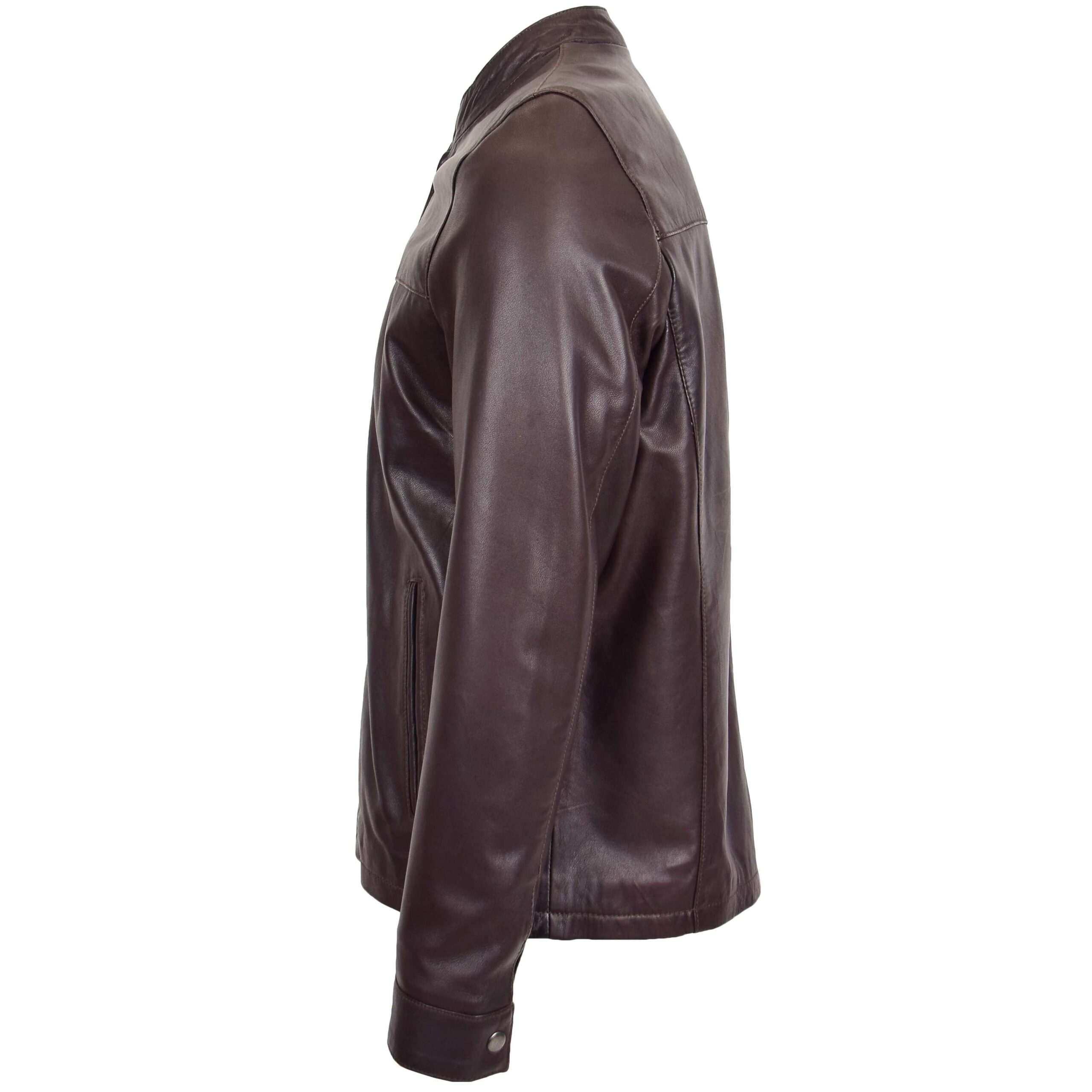 BUNERI Cuir Paul Marron Col Montant II – Image 5