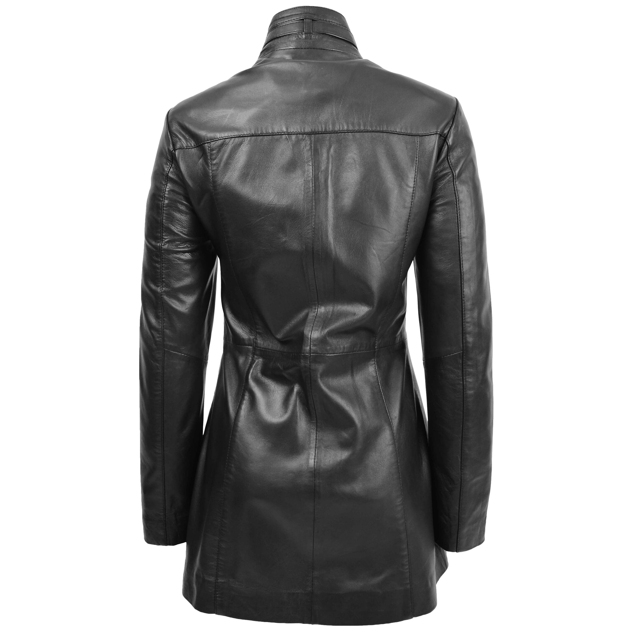 BUNERI Cuir Kendall Noire Double Zip – Image 2