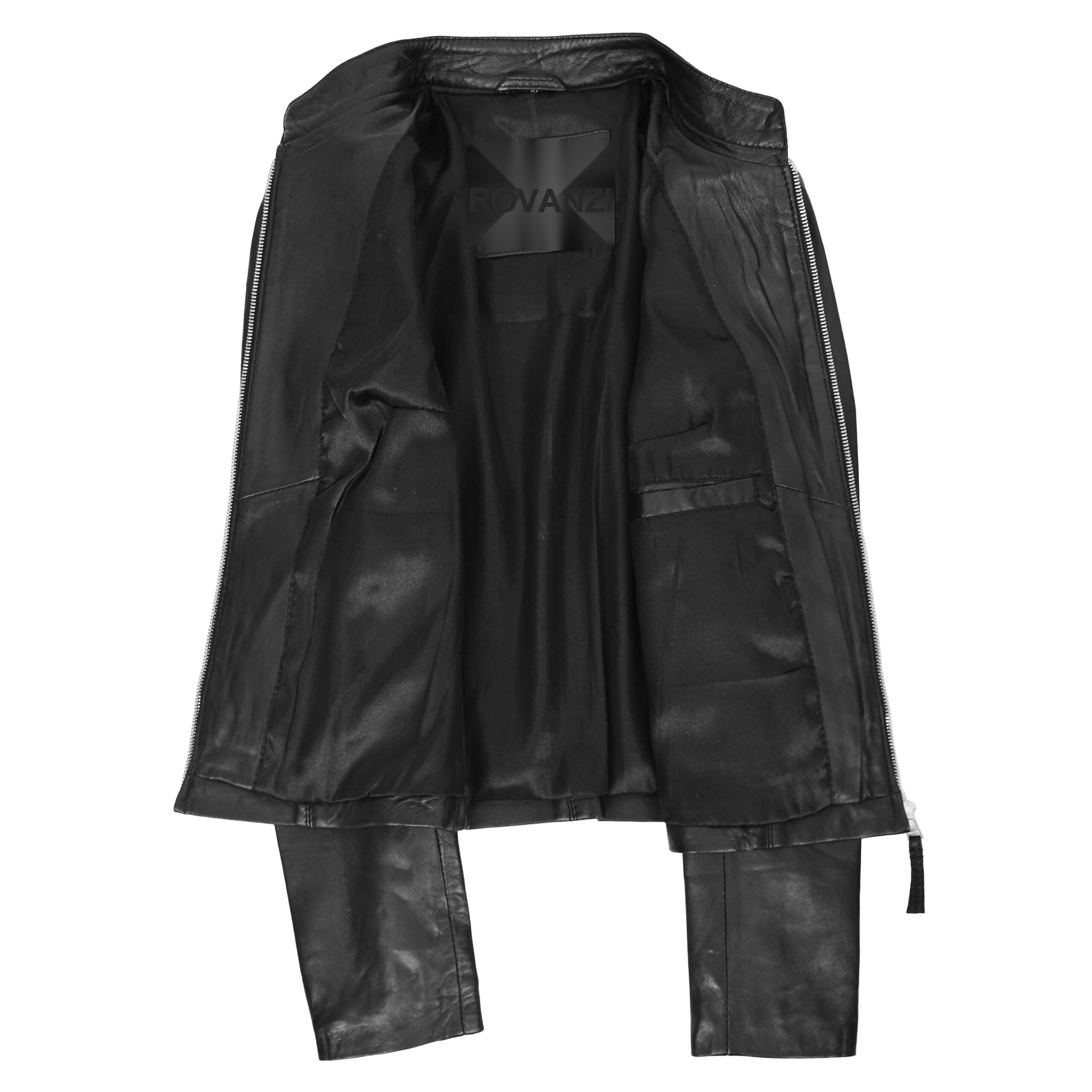 BUNERI Biker Cuir Zoe Noir Casual – Image 6