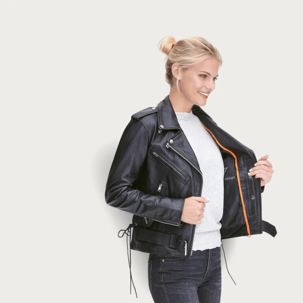 Vestes et manteaux en cuir pour femme Buneri