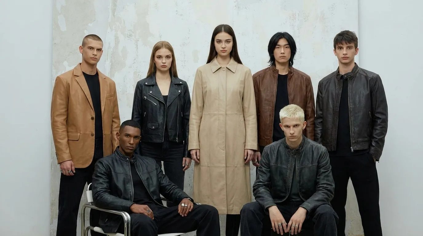 Prise de mesures pour veste en cuir sur mesure Buneri
