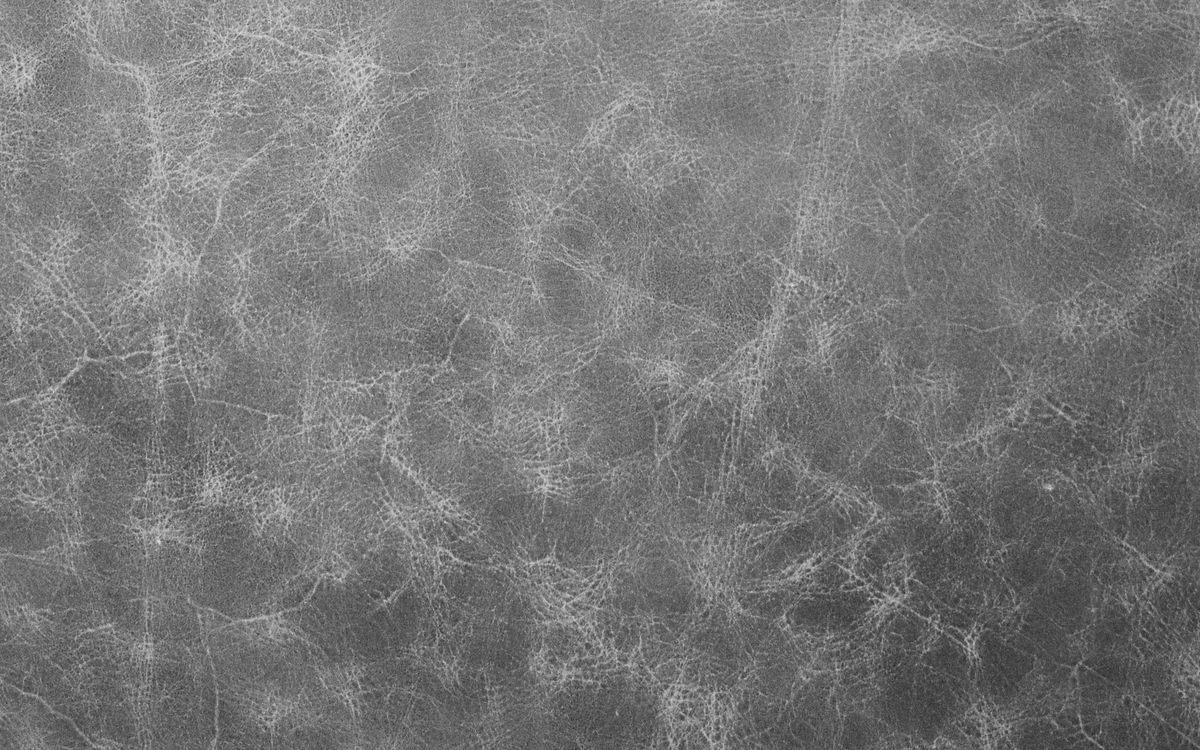 Gros plan sur un cuir gris souple montrant le grain et la texture de surface